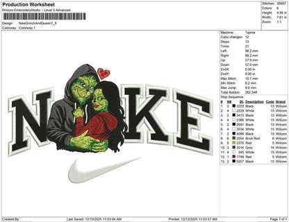 Nike Grinch And Queen