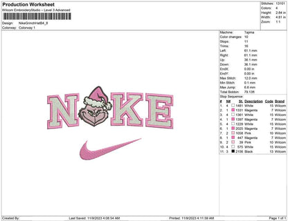 Nike grinch hat B