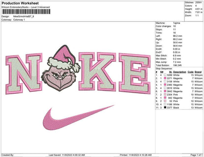 Nike grinch hat B
