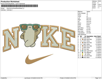 Nike Hammerhead Shark Steep