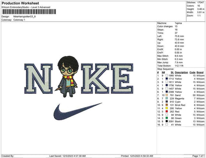 Nike harry Potter C