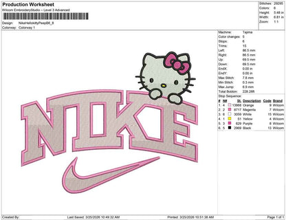 Nike Hello Kitty Peep B