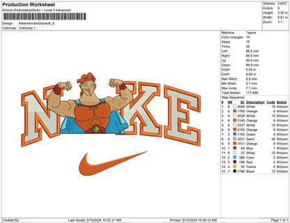 Nike Hercules Disney