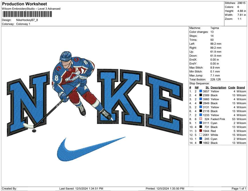 Nike Hockey B