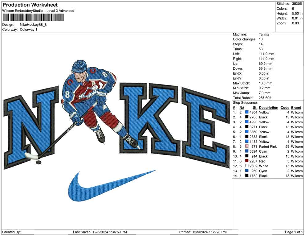 Nike Hockey B