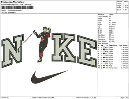 Nike Hockey Black