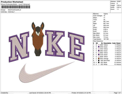 Nike Horse face C