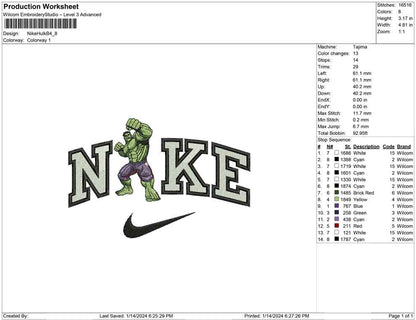 Nike Hulk B