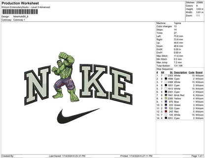 Nike Hulk B