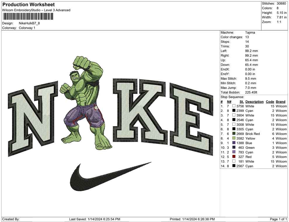 Nike Hulk B