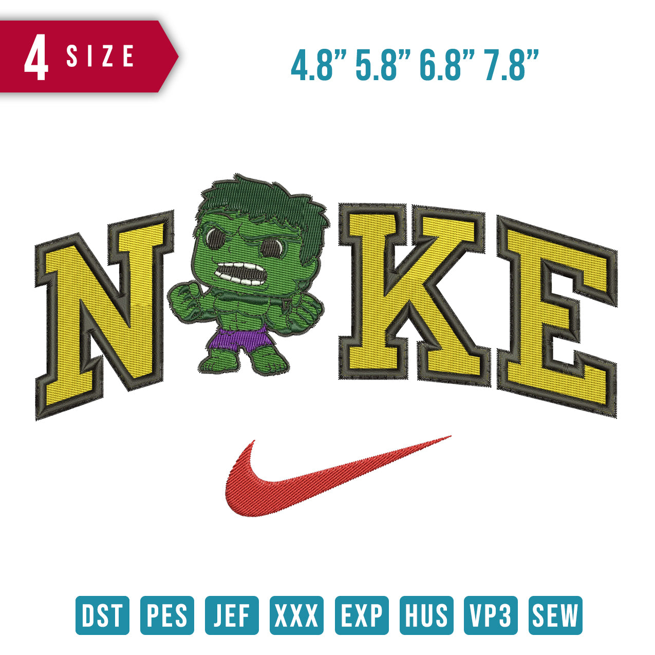 Nike Hulk Chibi