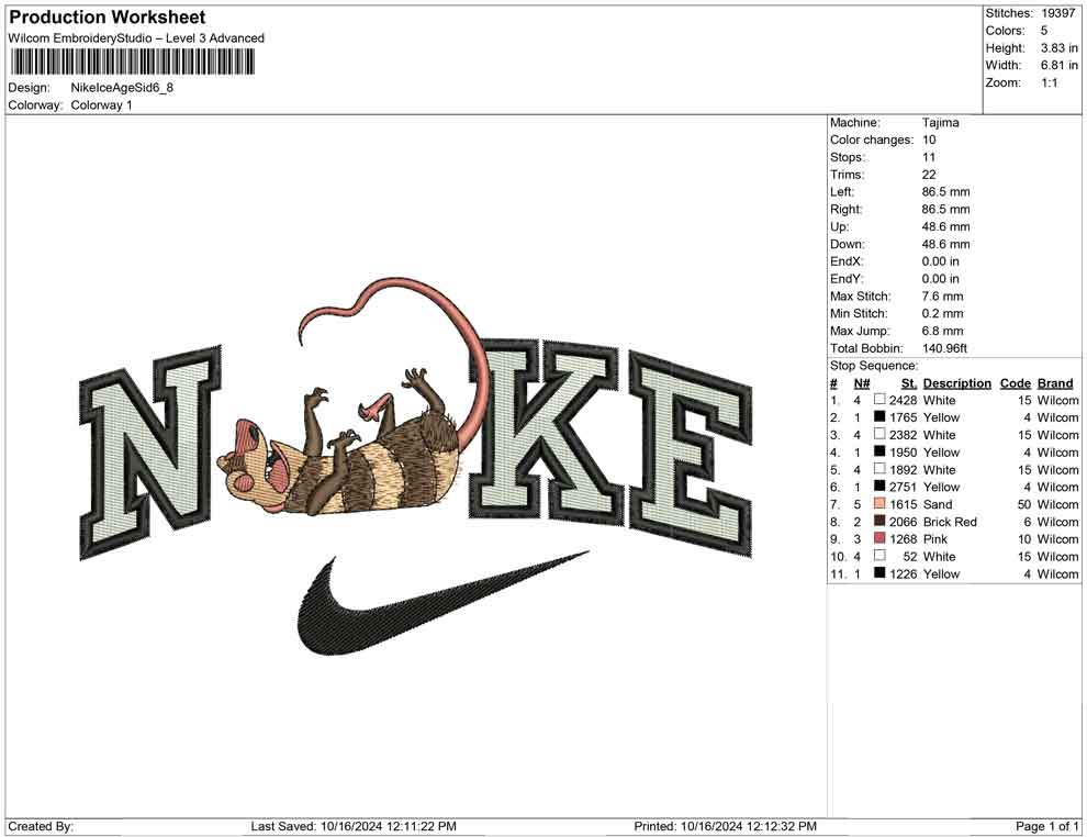 Nike Ice Age Sid