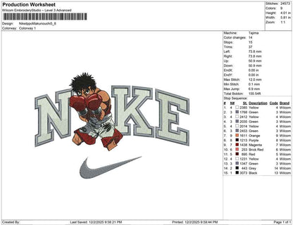 Nike Ippo Makunouchi