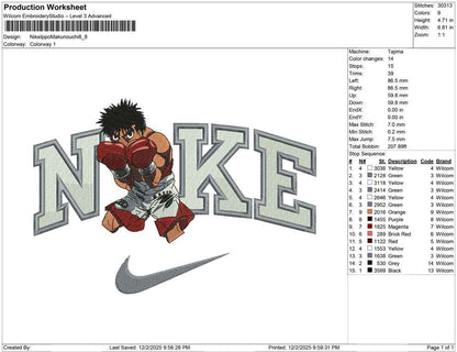 Nike Ippo Makunouchi