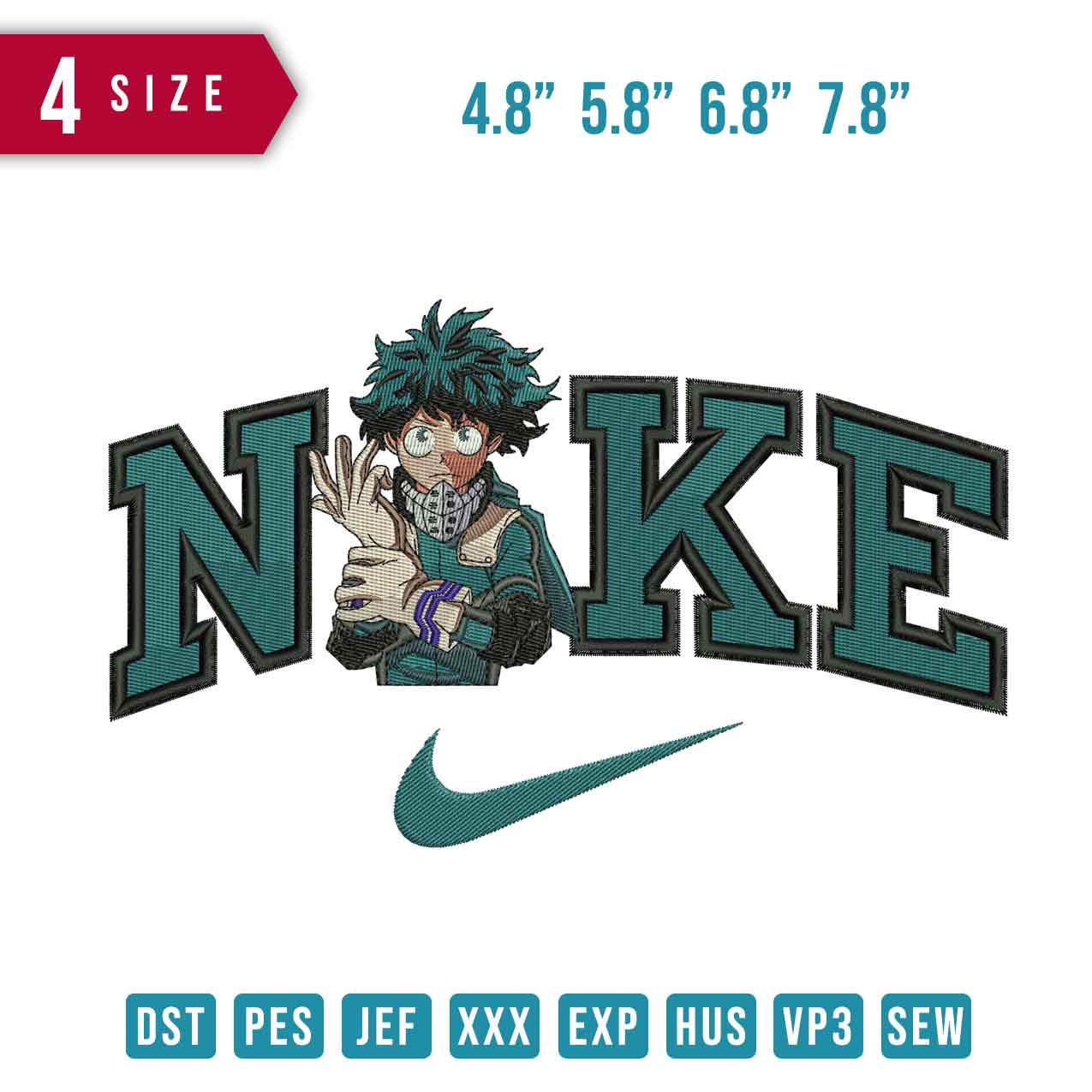 Nike Izuku Midoriya B