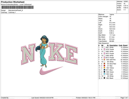 Nike Jasmine Pose