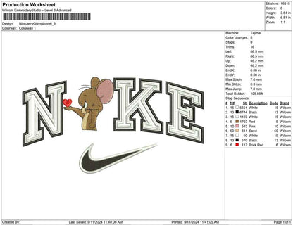 Nike Jerry Giving Love