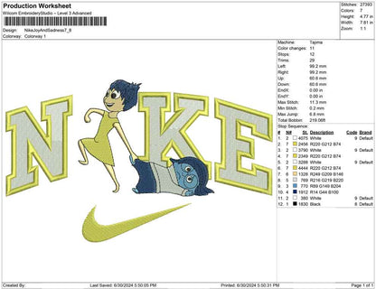 Nike Joy And Sadness