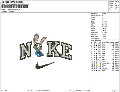Nike Judy hopps