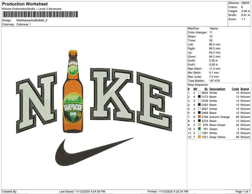 Nike Karpackie Bottle