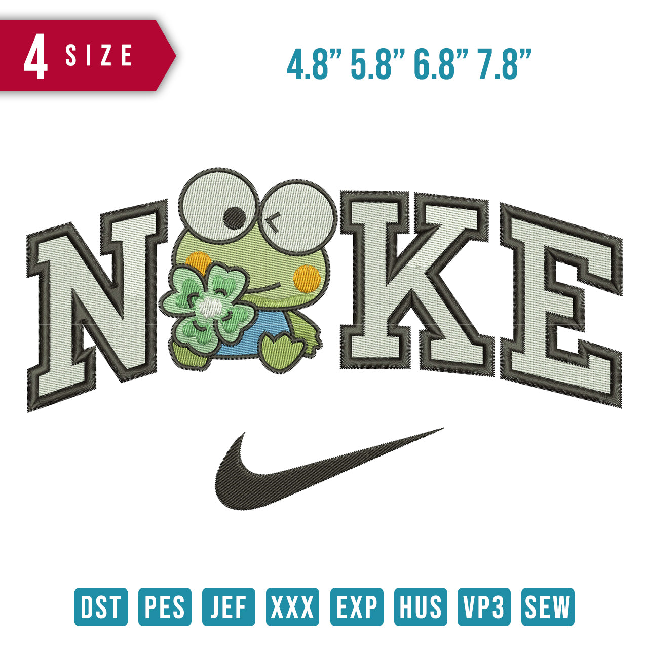 Nike Keroppi flower – Embrobuy