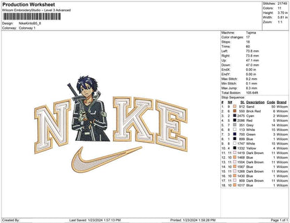 Nike kirito B