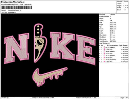 Nike Knife Ghost