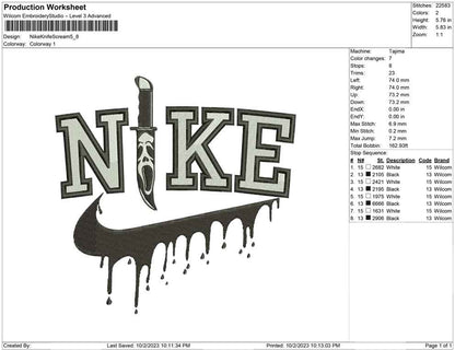 Nike knife Scream