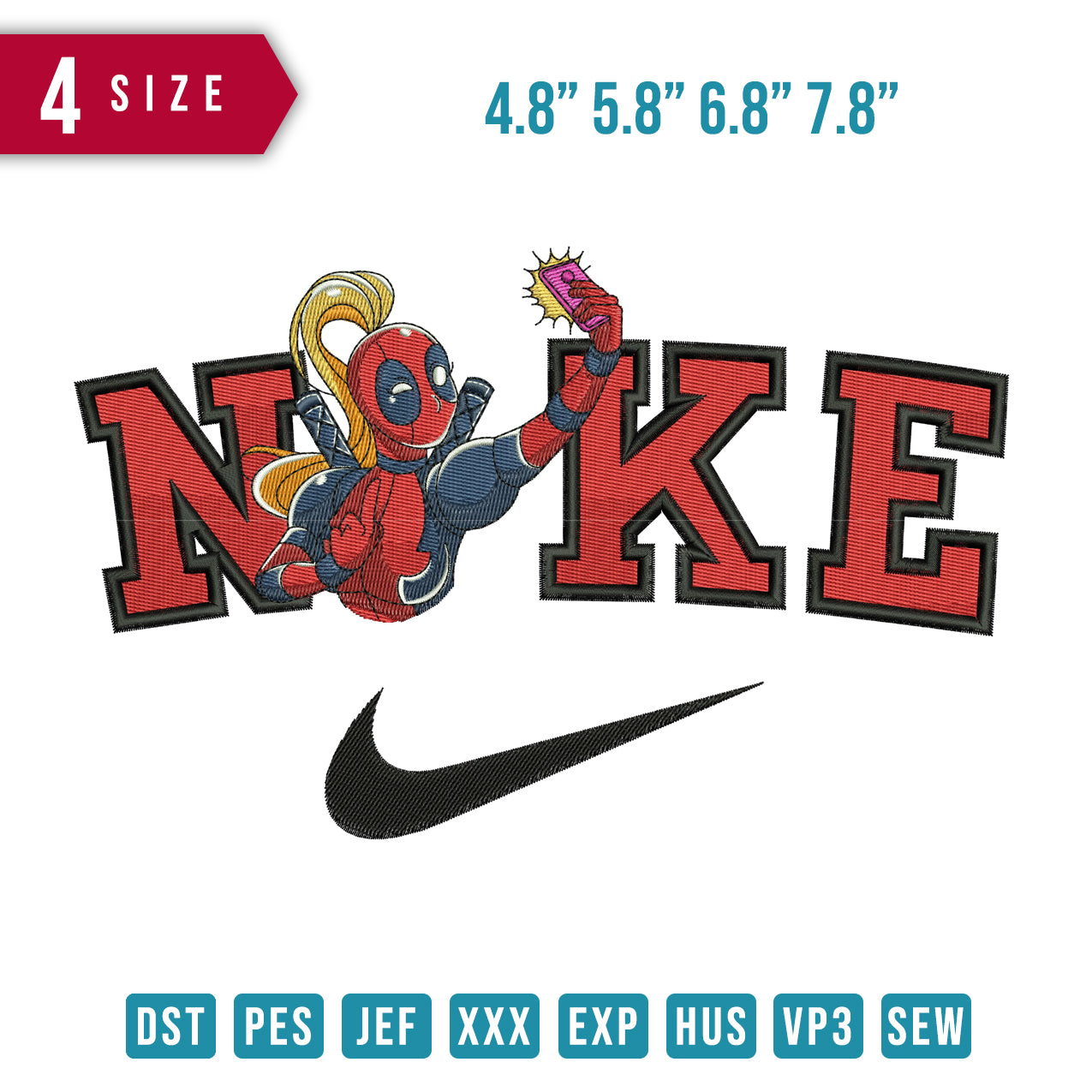 Nike Lady Deadpool