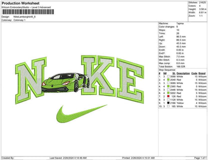 Nike Lamborghini