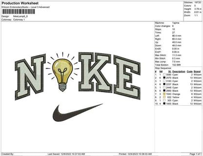 Nike Lamp