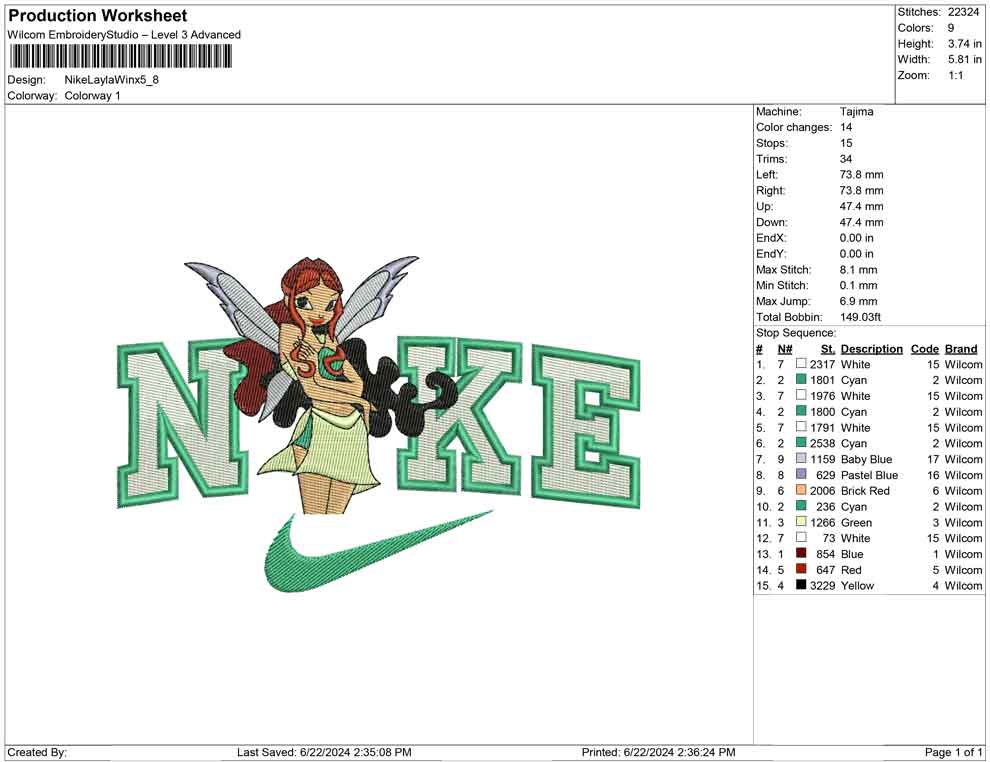 Nike Layla Winx
