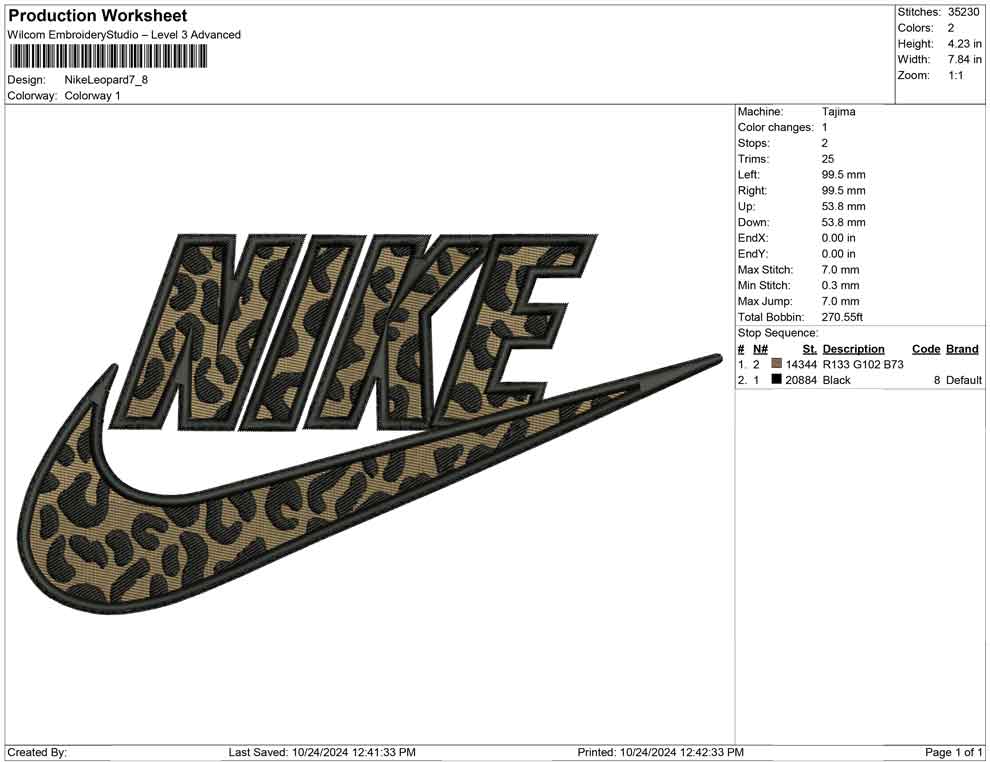 Nike Leopard