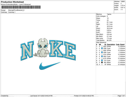 Nike Lightfury Blueice