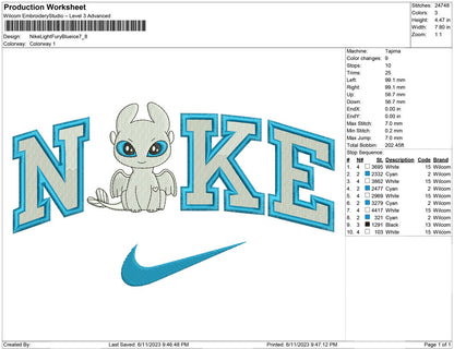 Nike Lightfury Blueice