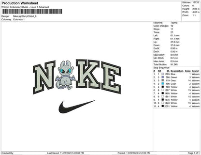 Nike Light furry Chibi