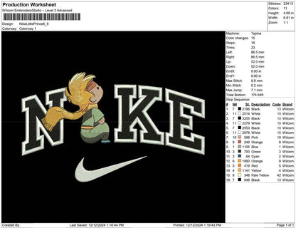 Nike Little Prince