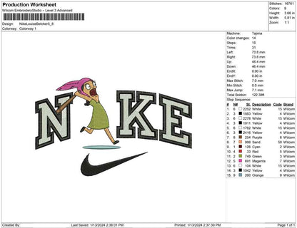 Nike Louise Belcher