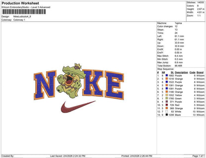 Nike Ludicolo