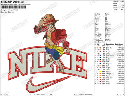 Nike Luffy At