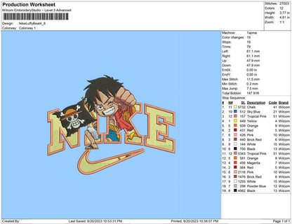 Nike Luffy Beat