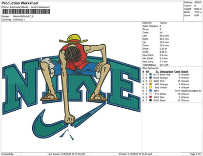 Nike Luffy Punch
