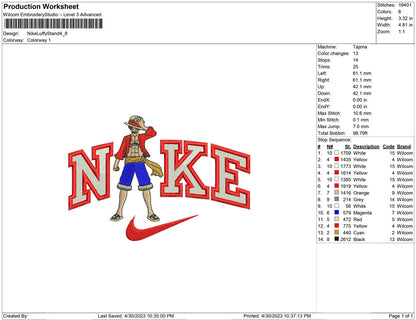 Nike Luffy Stand