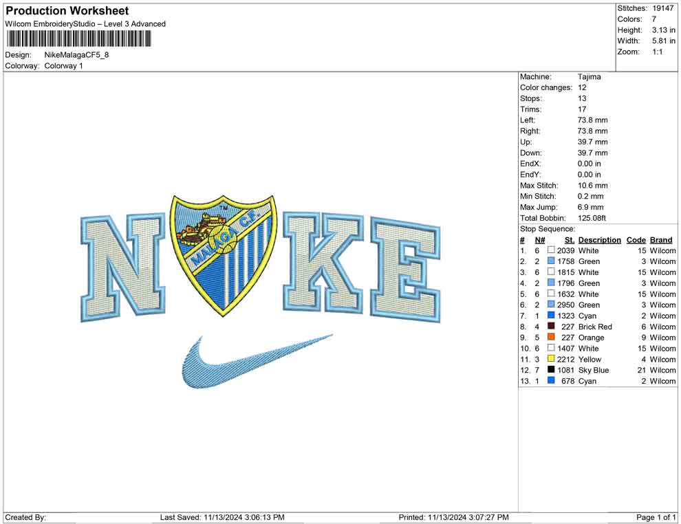 Nike Malaga CF