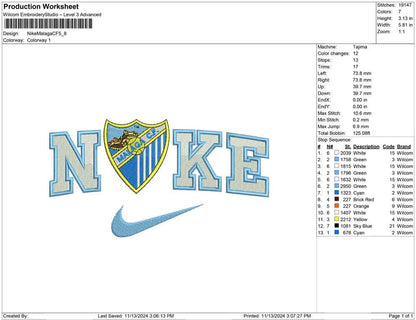 Nike Malaga CF