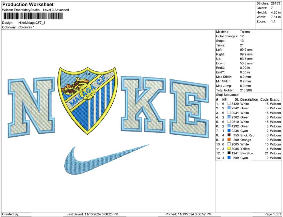 Nike Malaga CF