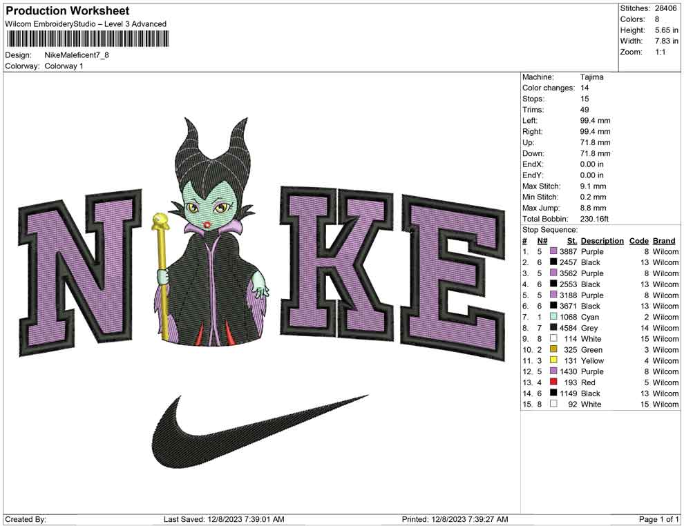 Nike Maleficent