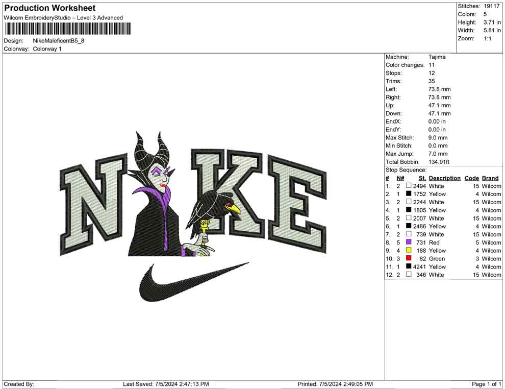 Nike Maleficent B
