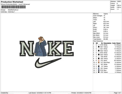 Nike man Suit