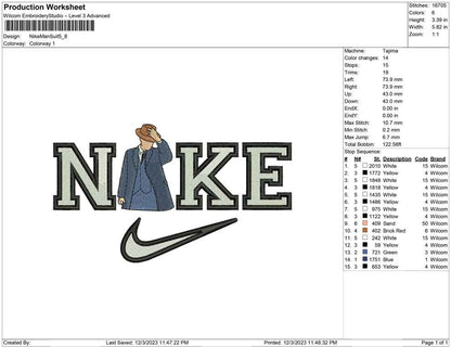 Nike man Suit